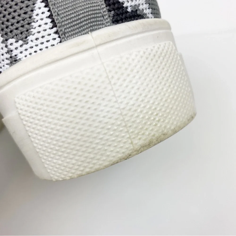 Steve Madden Size 7.5 Maygee Gray Camo‎ Platform Slip On Sneakers